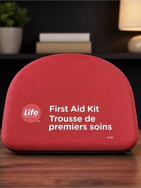 NWOT Life Brand Red First Aid Kit